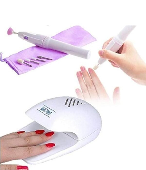 Dremel de uñas 2 Set Dremel y Ventilador Para Uñas