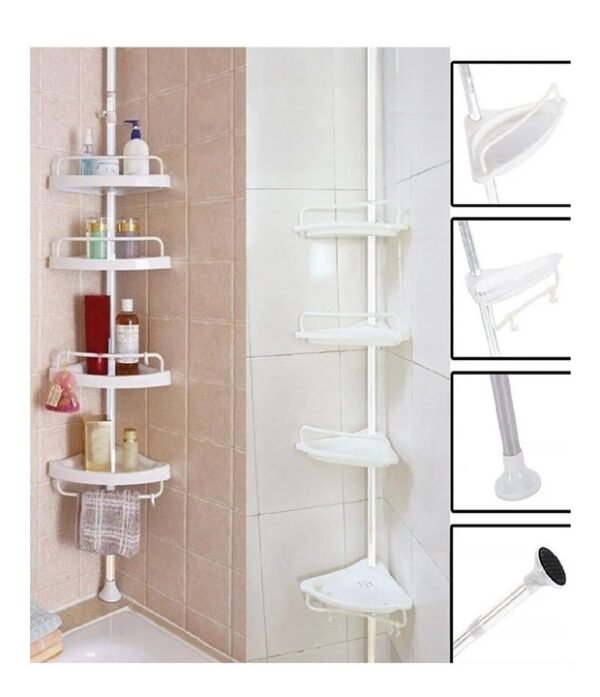 Esquinero Organizador 2 Esquinero Organizador Baño 4 Repizas