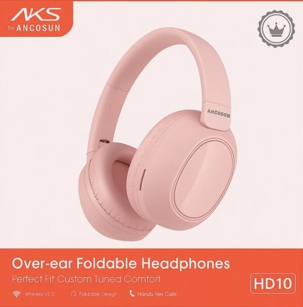 audifono 1 Audífonos Bluetooth ANCOSUN HD10 con Puerto MicroSD y Auxiliar