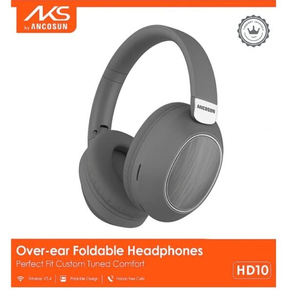 audifono 3 Audífonos Bluetooth ANCOSUN HD10 con Puerto MicroSD y Auxiliar