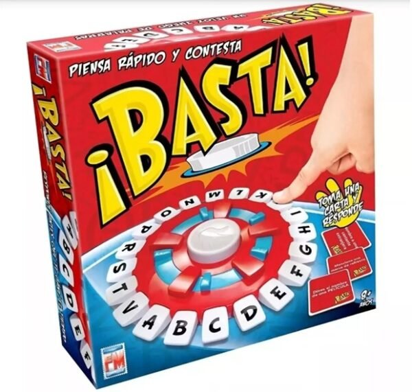 basta 1 Juego de Mesa ¡Basta! Original en Español