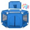 Corral Seguridad Niños Hexagonal Con Aro De Basket /premium
