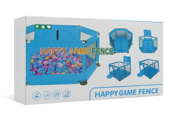 Corral Seguridad Niños Hexagonal Con Aro De Basket /premium