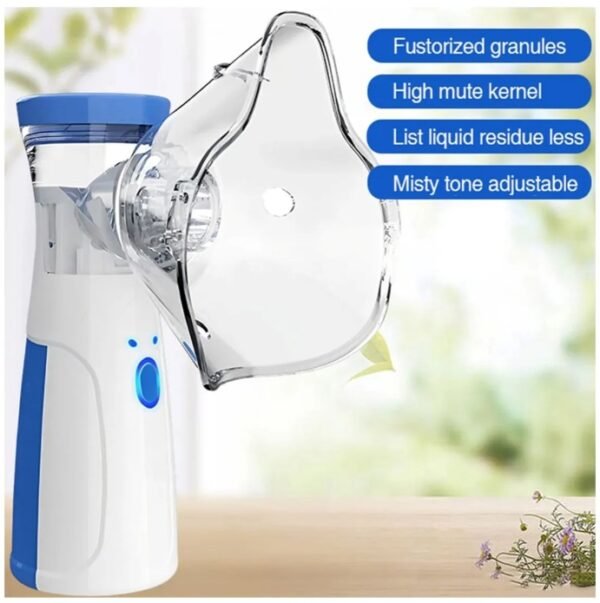 nebulizador 1 Nebulizador Mesh JSL-W302 Ultrasónico Inalámbrico Usb - Blanco