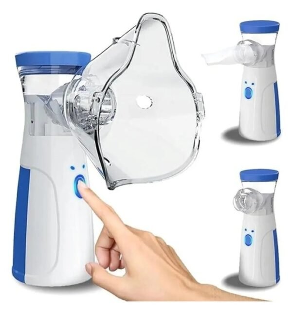 nebulizador 2 Nebulizador Mesh JSL-W302 Ultrasónico Inalámbrico Usb - Blanco