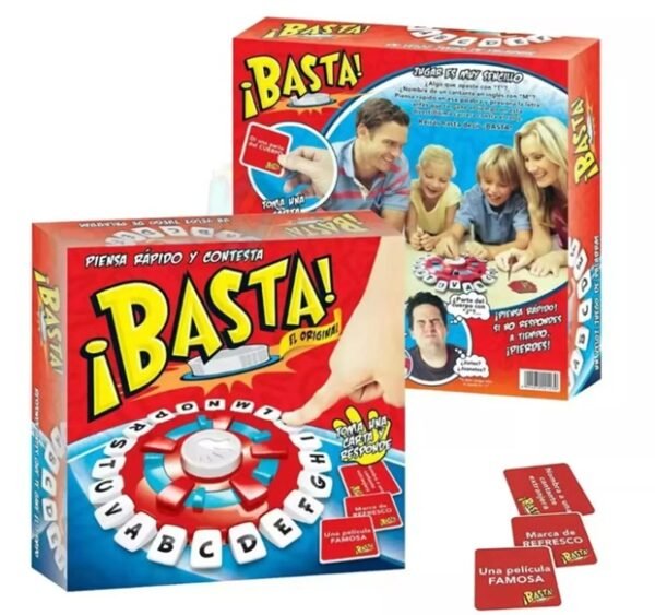 portada 1 Juego de Mesa ¡Basta! Original en Español