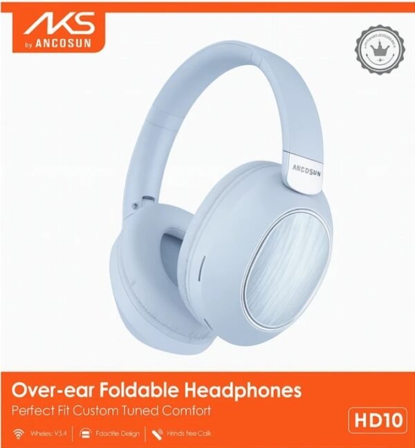 portada Audífonos Bluetooth ANCOSUN HD10 con Puerto MicroSD y Auxiliar