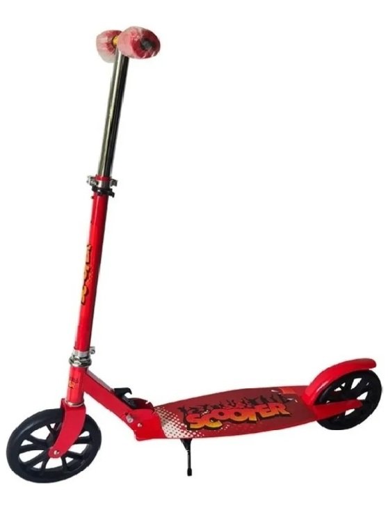 scooter 1 Scooter Metalico De Altura Ajustable Unisex Rojo/Azul/ Negro/ Rosado